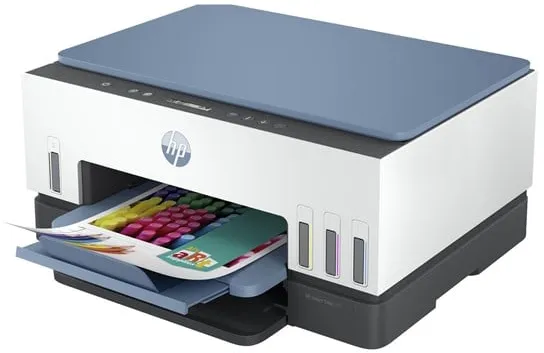 HP Smart Tank 675 All-in-One Blækprinter Multifunktion - Farve - Blæk