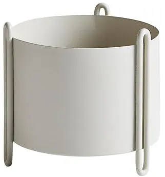 Woud Pidestall Potteplante Lille Grå