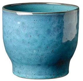 Knabstrup Keramik urtepotteskjuler, støvet blå - Ø:16,5 cm